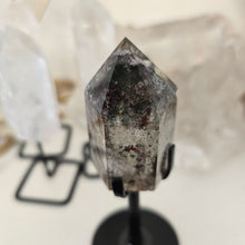 Load image into Gallery viewer, Garden Quartz Points on Stand