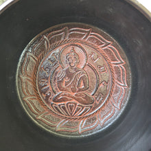 Load image into Gallery viewer, Singing Bowl - Buddha Black - 15 cm