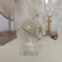 Load image into Gallery viewer, Rutile Quartz Sphere - Copper