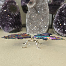 Load image into Gallery viewer, Aura Kyanite Dragonfly - Rainbow