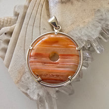 Load image into Gallery viewer, Carnelian Sterling Silver Pendant