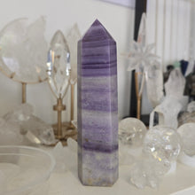 Load image into Gallery viewer, Silky Fluorite Tower