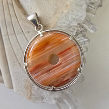 Load image into Gallery viewer, Carnelian Sterling Silver Pendant