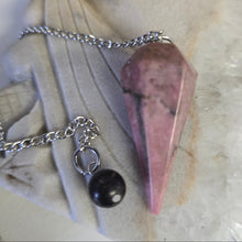 Load image into Gallery viewer, Rhodonite Pendulum