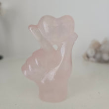 Load image into Gallery viewer, Rose Quartz Hand Heart