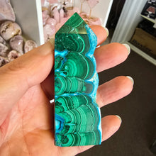 Load image into Gallery viewer, Malachite Chrysocolla Freeform Tower