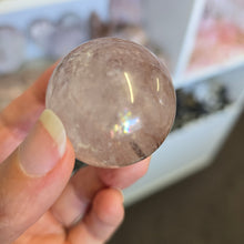 Load image into Gallery viewer, Rutile Quartz Sphere - Copper