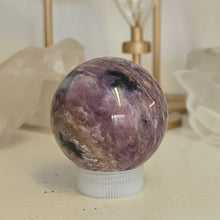 Load image into Gallery viewer, Pink Charoite Sphere - Rare