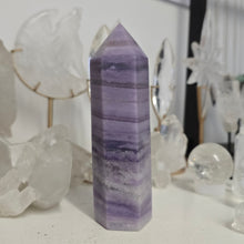 Load image into Gallery viewer, Silky Fluorite Tower
