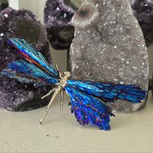 Load image into Gallery viewer, Aura Kyanite Dragonfly - Blue