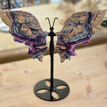 Load image into Gallery viewer, Fluorite Butterfly Wings