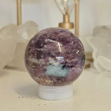 Load image into Gallery viewer, Pink Charoite Sphere - Rare