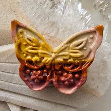 Load image into Gallery viewer, Alashan Agate Bow Flower Butterfly