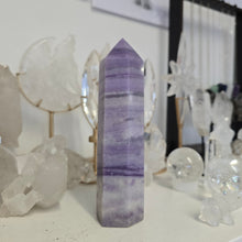 Load image into Gallery viewer, Silky Fluorite Tower