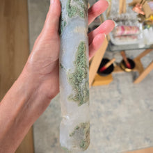 Load image into Gallery viewer, Moss Agate Tower