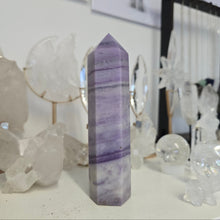 Load image into Gallery viewer, Silky Fluorite Tower