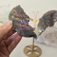 Load image into Gallery viewer, Purple Labradorite Wings