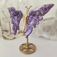 Load image into Gallery viewer, Lepidolite with Mica Butterfly Wings