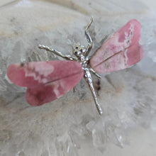 Load image into Gallery viewer, Rhodochrosite Dragonfly