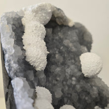 Load image into Gallery viewer, Blue Chalcedony with Mordenite and Calcite