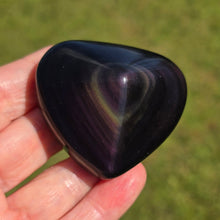 Load image into Gallery viewer, Rainbow Obsidian Heart