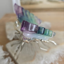 Load image into Gallery viewer, Rainbow Fluorite Butterfly