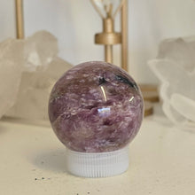 Load image into Gallery viewer, Pink Charoite Sphere - Rare