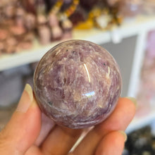 Load image into Gallery viewer, Pink Charoite Sphere - Rare