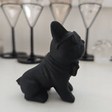 Load image into Gallery viewer, Black Obsidian French Bulldog
