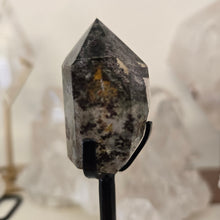 Load image into Gallery viewer, Garden Quartz Points on Stand
