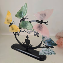Load image into Gallery viewer, Yoga Lady - 4 Butterflies