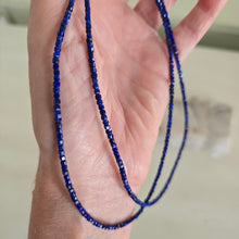 Load image into Gallery viewer, Lapis Lazuli Faceted Necklace