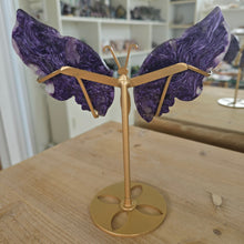 Load image into Gallery viewer, Charoite Wings - Rare