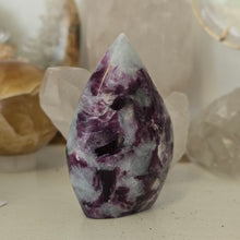 Load image into Gallery viewer, Lepidolite with Mica Flame
