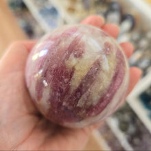 Load image into Gallery viewer, Pink Tourmaline Sphere