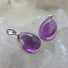 Load image into Gallery viewer, Amethyst Sterling Silver Pendant