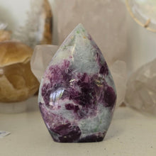 Load image into Gallery viewer, Lepidolite with Mica Flame