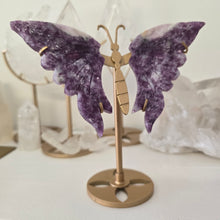 Load image into Gallery viewer, Lepidolite with Mica Butterfly Wings