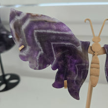 Load image into Gallery viewer, Chevron Amethyst Wings