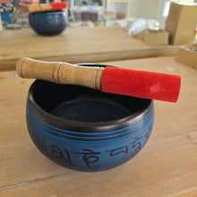 Load image into Gallery viewer, Singing Bowl - Buddha Blue - 14 cm