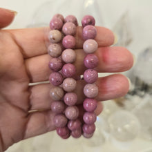 Load image into Gallery viewer, Rhodonite Bracelet - Pink