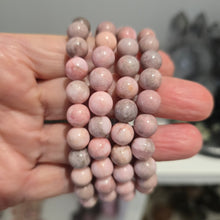 Load image into Gallery viewer, Pink Zebra Jasper Bracelet