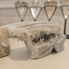 Load image into Gallery viewer, Quartz Cluster Stone Chief Skull