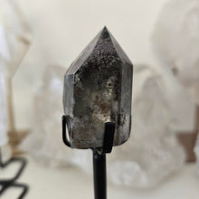 Load image into Gallery viewer, Garden Quartz Points on Stand