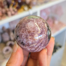 Load image into Gallery viewer, Pink Charoite Sphere - Rare