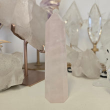 Load image into Gallery viewer, Rose Quartz Tower