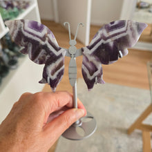 Load image into Gallery viewer, Chevron Amethyst Wings