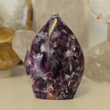 Load image into Gallery viewer, Lepidolite with Mica Flame