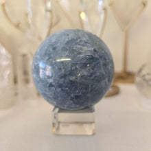 Load image into Gallery viewer, Blue Calcite Sphere