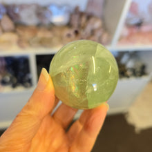 Load image into Gallery viewer, Green Fluorite Sphere